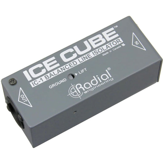 Radial ICECUBE IC-1 | Aislador de Línea Balanceado Pasivo