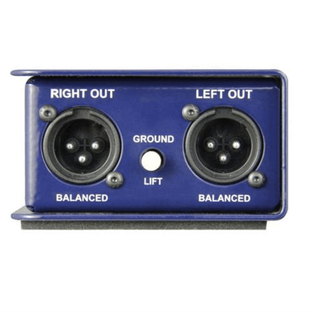 Radial J48 Stereo | Caja Directa Activa Premium 48V Phantom Powered