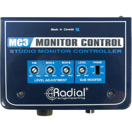 Radial MC3 | Controlador de Monitores de Estudio Profesional