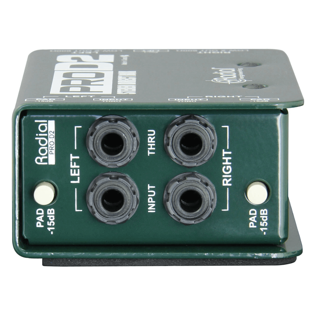 Radial ProD2 | Caja Directa Pasiva Estéreo Profesional