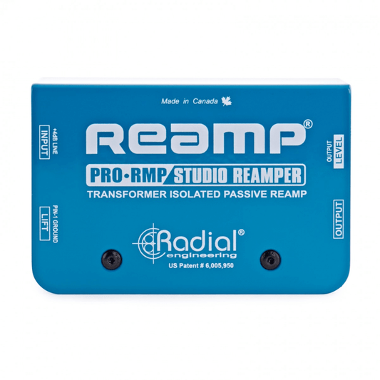 Radial ProRMP | Caja Pasiva de Reamplificación (Reamp) Profesional
