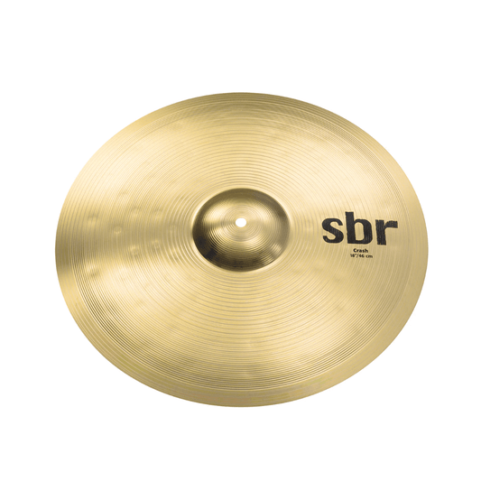 SABIAN SBR1806 – 18″ Crash | Ataque Rápido y Brillante con Potencia Definida (Latón Puro)