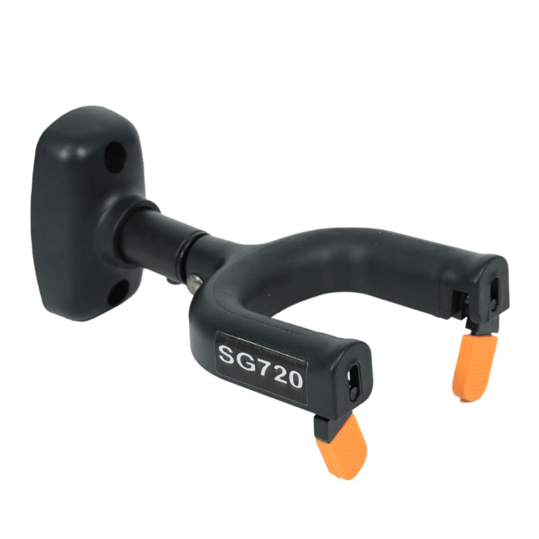 Studiomaster SG720 | Soporte para Guitarra con Seguro para Pared