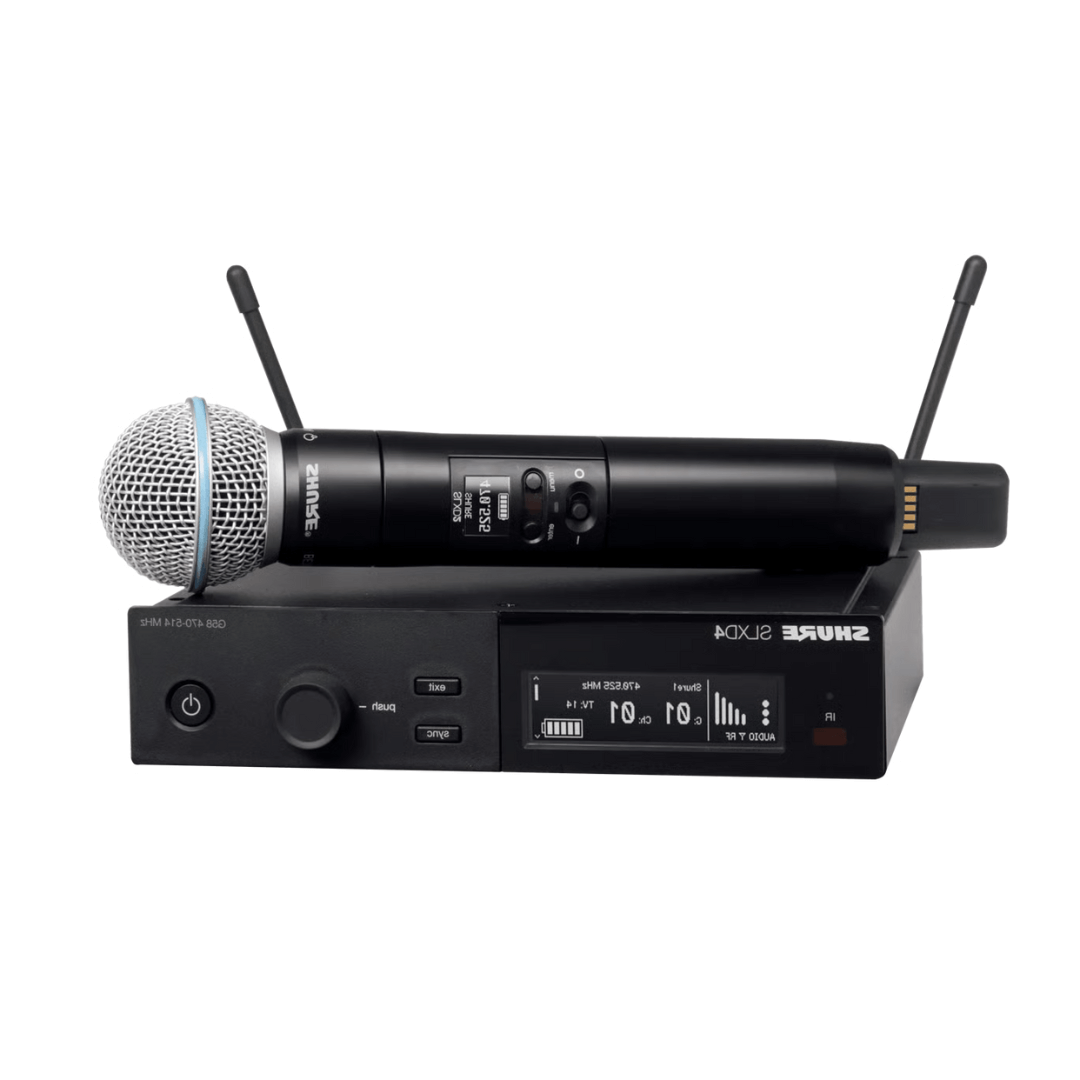 Shure SLXD24/B58-H55 | Sistema Inalámbrico con Transmisor de Mano Beta 58A