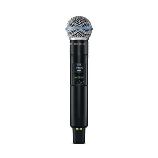 Shure SLXD24/B58-J52 | Sistema Inalámbrico con Transmisor de Mano Beta 58A