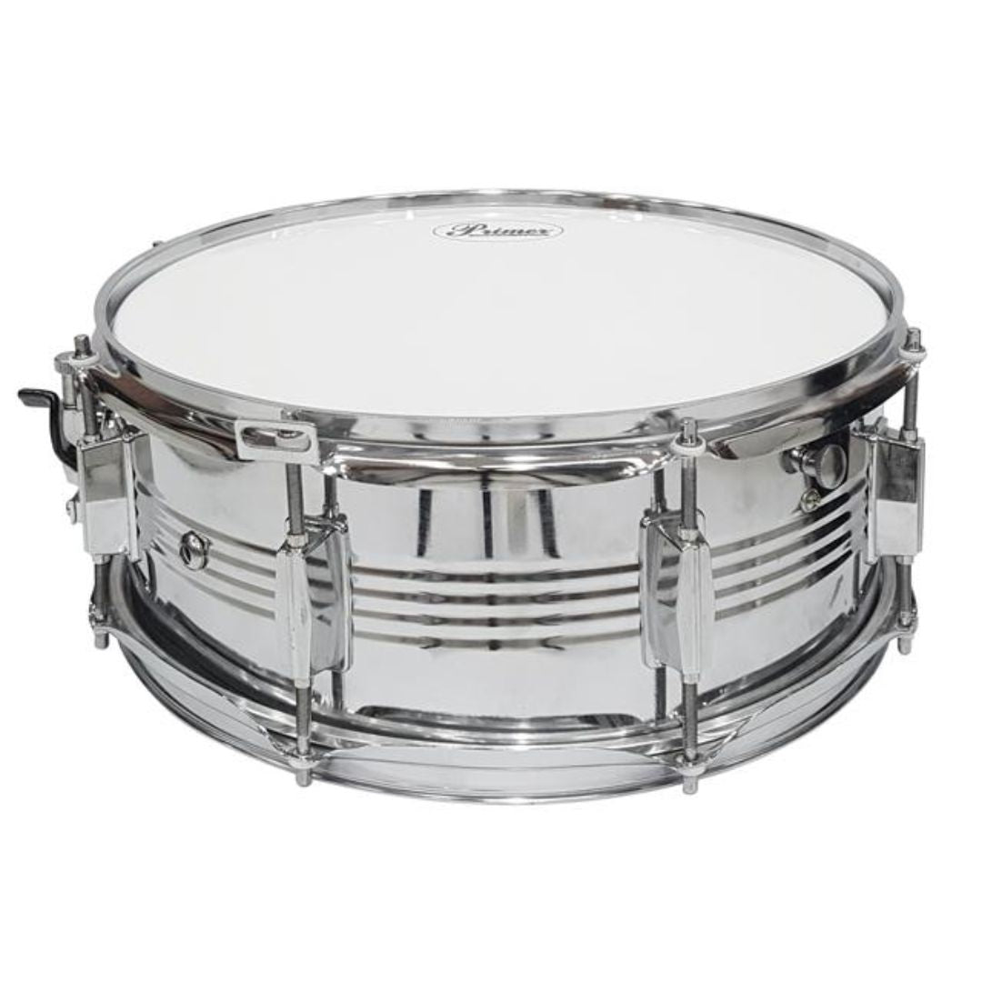 PRIMER SN-406 Metálico | Redoblante Plateado 14” x 5.5”