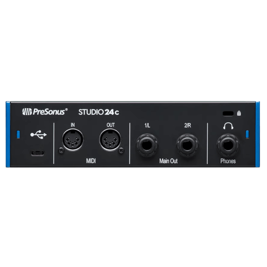 PreSonus Studio 24C | Interfaz de Audio USB-C 2x2 24-Bit / 192 kHz