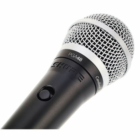 Shure PGA48 | Micrófono Vocal + Cable