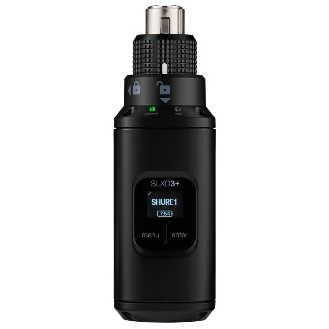 Shure SLXD35+-G57 | Sistema Inalámbrico Digital Portátil con Transmisor Plug-On SLXD3+