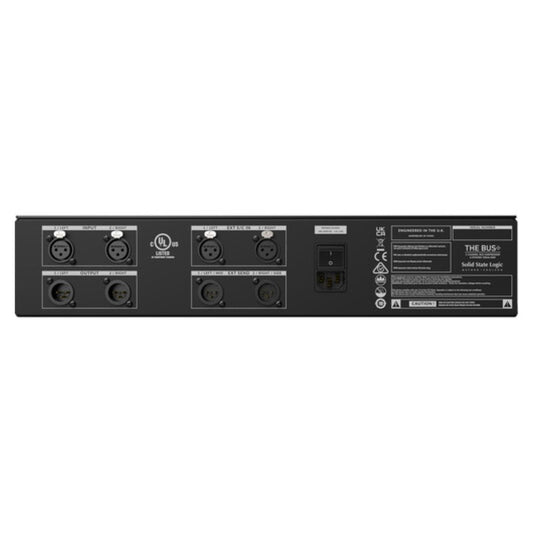 Solid State Logic Bus+ | Compresor de Bus Estéreo de 2 Canales con EQ Dinámico