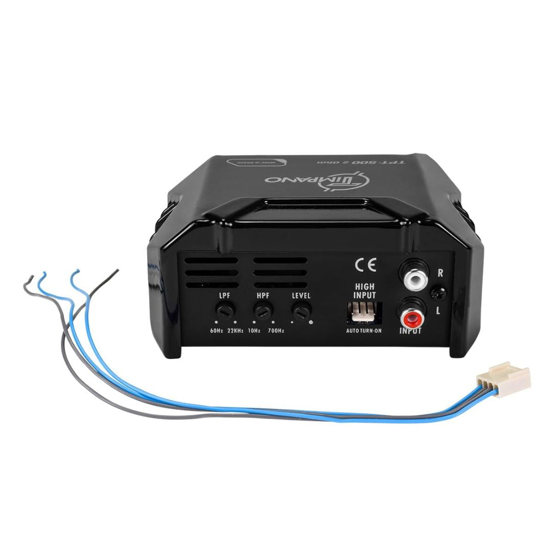 Timpano TPT-500.4 | Amplificador 4 Canales 500W RMS 2 Ohm