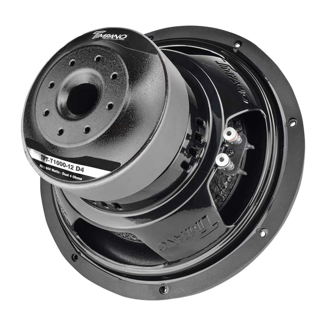 Timpano TPT-T1000-12 D4 | Subwoofer 12″ Doble Bobina