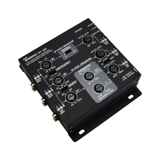 Timpano TPT-360 | Crossover Electrónico de 3 Vías