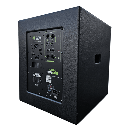 ULTRASOUND TURBO 15W SUB | Sub Bajo de Madera Activo de 15’’