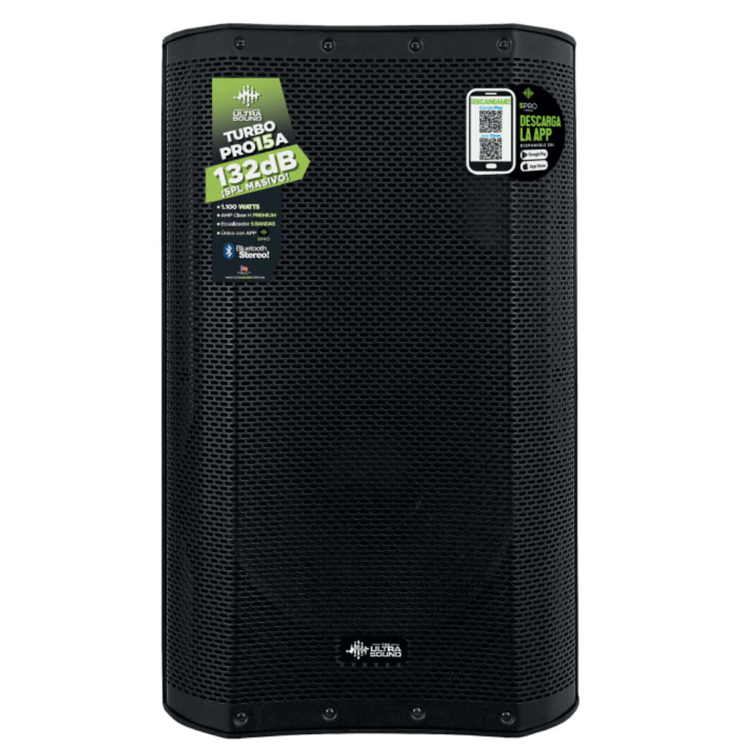 ULTRASOUND TURBOPRO 15A MK4 | Caja Activa de 15’’