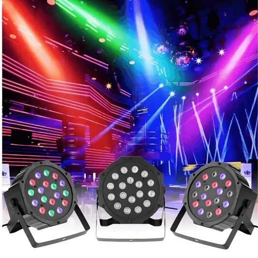 Tacho Led 18×1w RGB