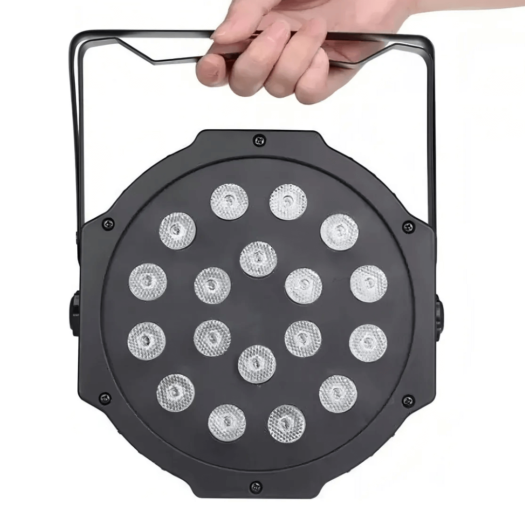 Tacho Led 18×1w RGB