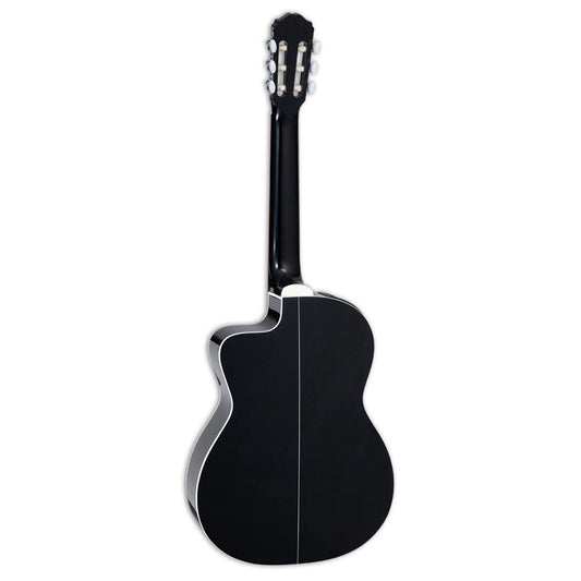 Takamine GC2CE-BLK | Guitarra Electroacústica Clásica de Nylon Negra