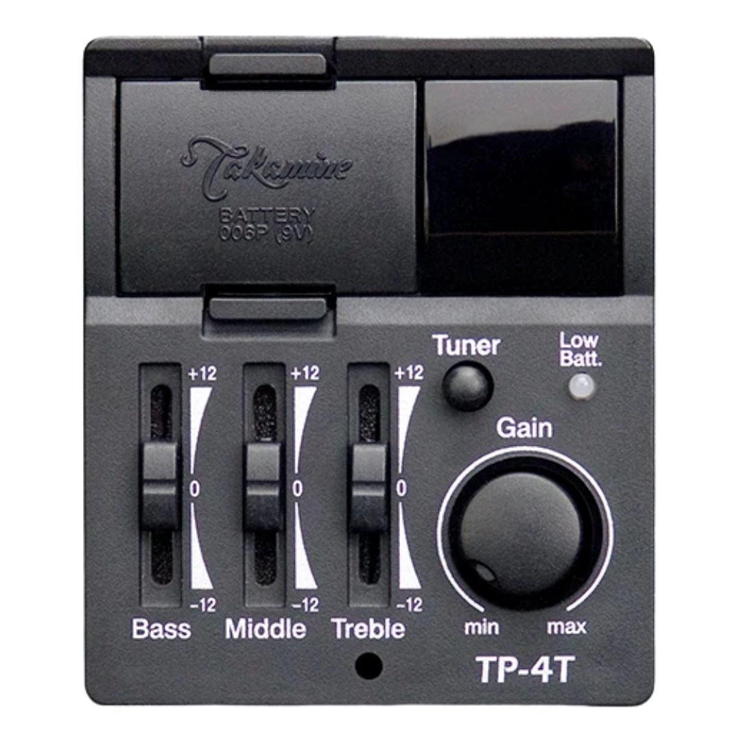 Takamine GC2CE-BLK | Guitarra Electroacústica Clásica de Nylon Negra