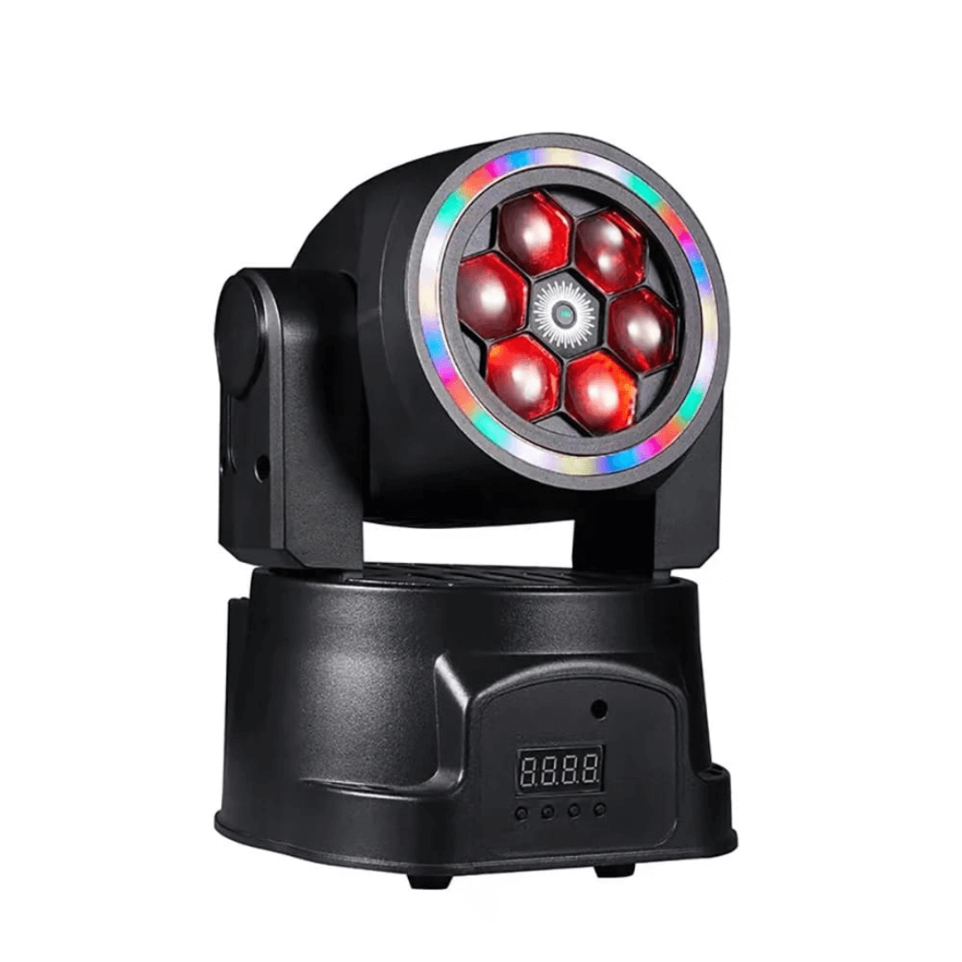 Cabezal Móvil LED Beam con Láser - Efecto Profesional para Fiestas y Escenarios