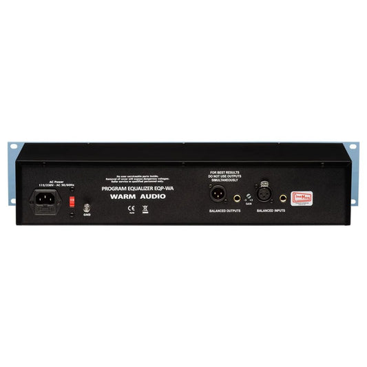 WARM Audio EQP-WA | Ecualizador de Tubos Estilo Pultec de 2U