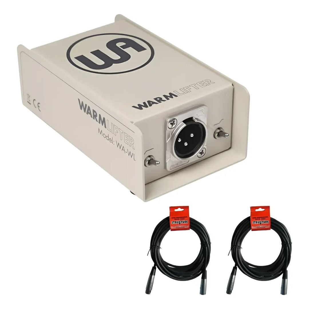 WARM Audio LIFTER | Booster de Ganancia para Micrófonos Dinámicos y de Cinta +26 dB