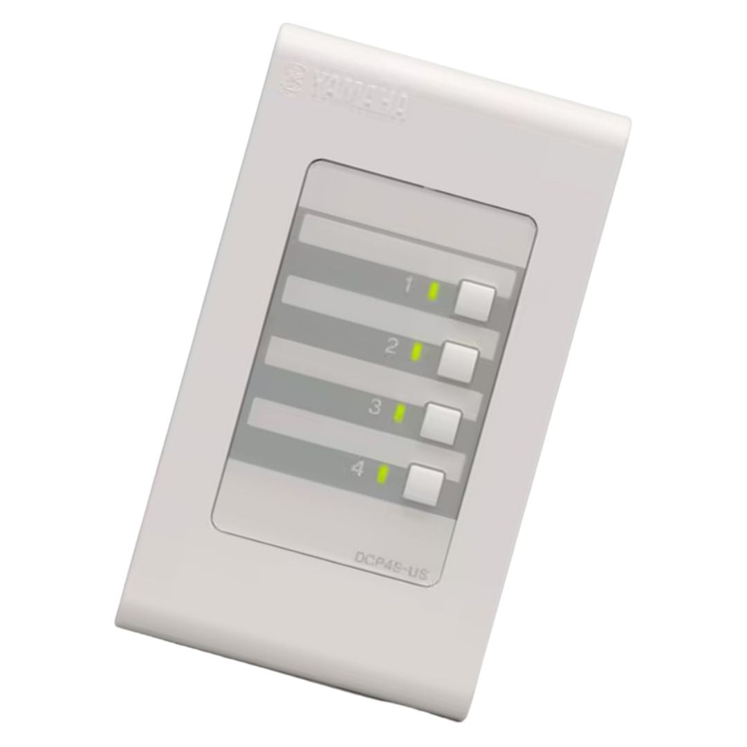Yamaha DCP4S-US | Panel de Control Digital de Pared con 4 Interruptores