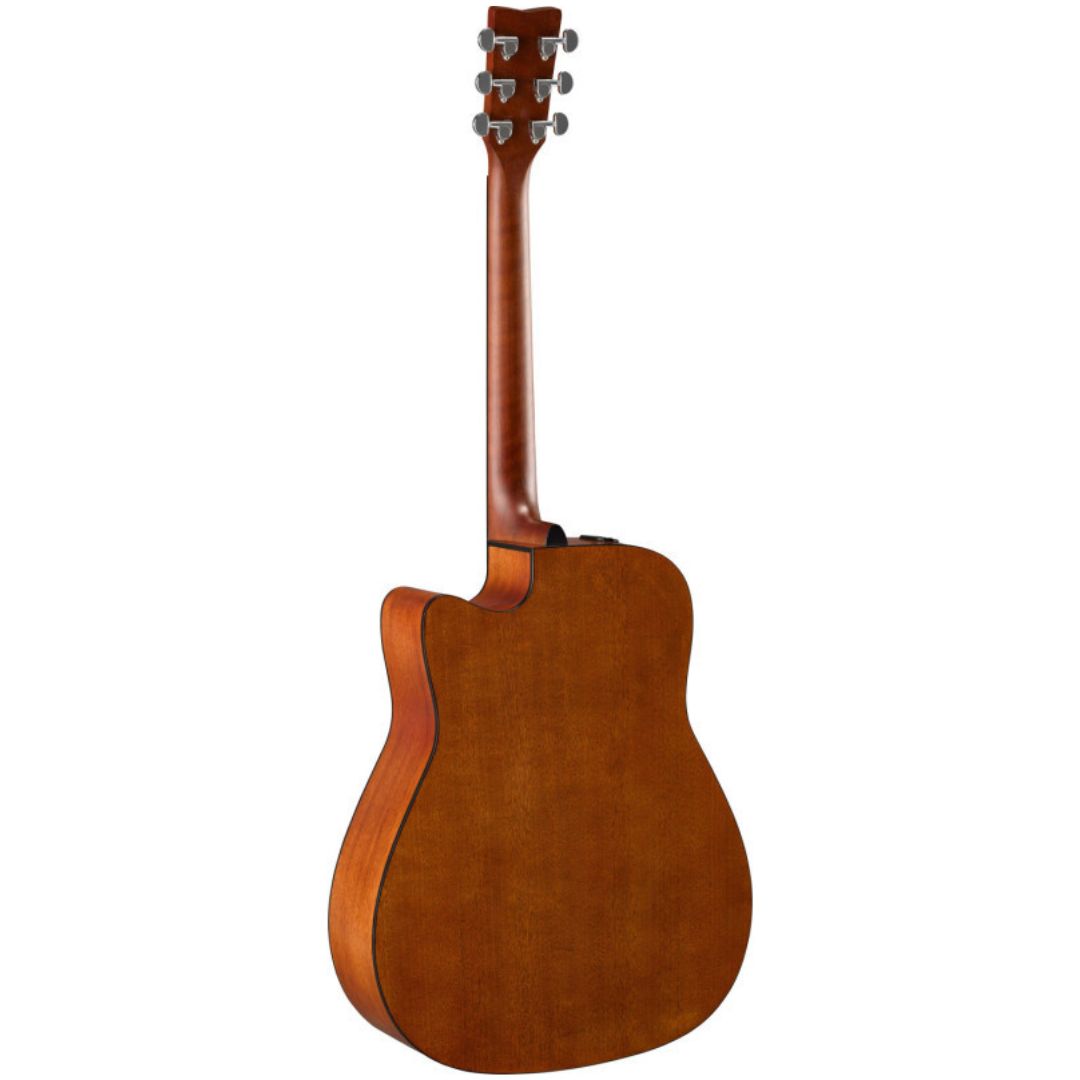 Yamaha FGX800CNT Natural | Guitarra Electroacústica con Tapa Sólida de Abeto y Cutaway