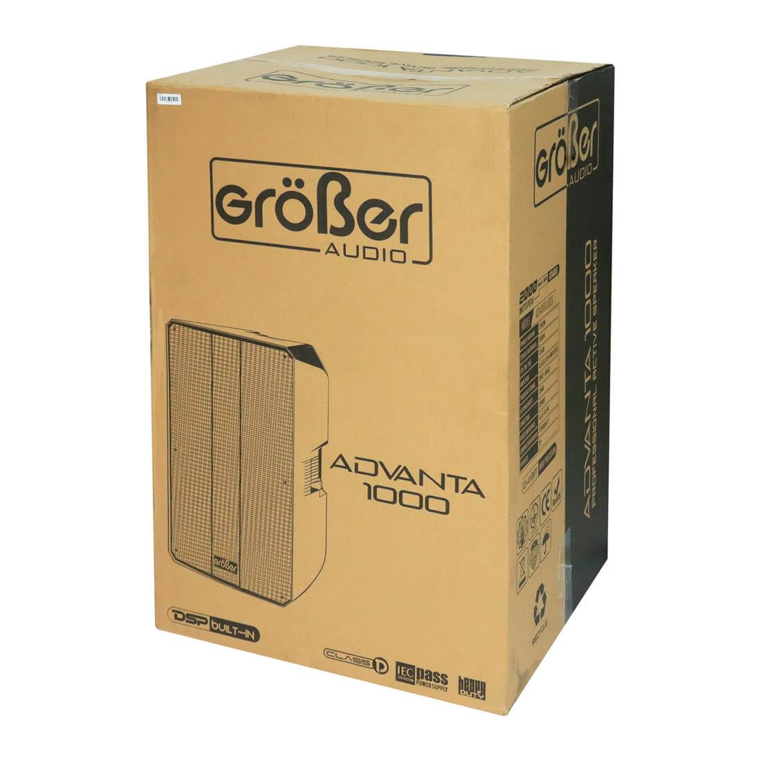 Grober Advanta-1000 | Caja Activa 15” 2000W DSP/Bluetooth