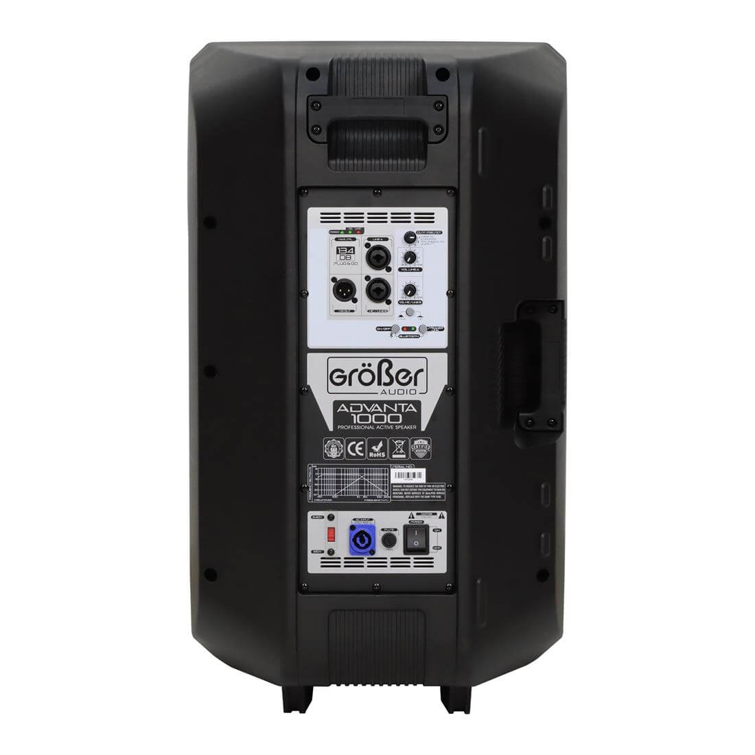 Grober Advanta-1000 | Caja Activa 15” 2000W DSP/Bluetooth
