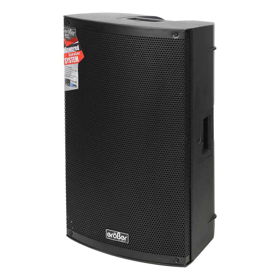 Grober Next-15A | Caja Activa 15” 1800W con DSP y Bluetooth TWS