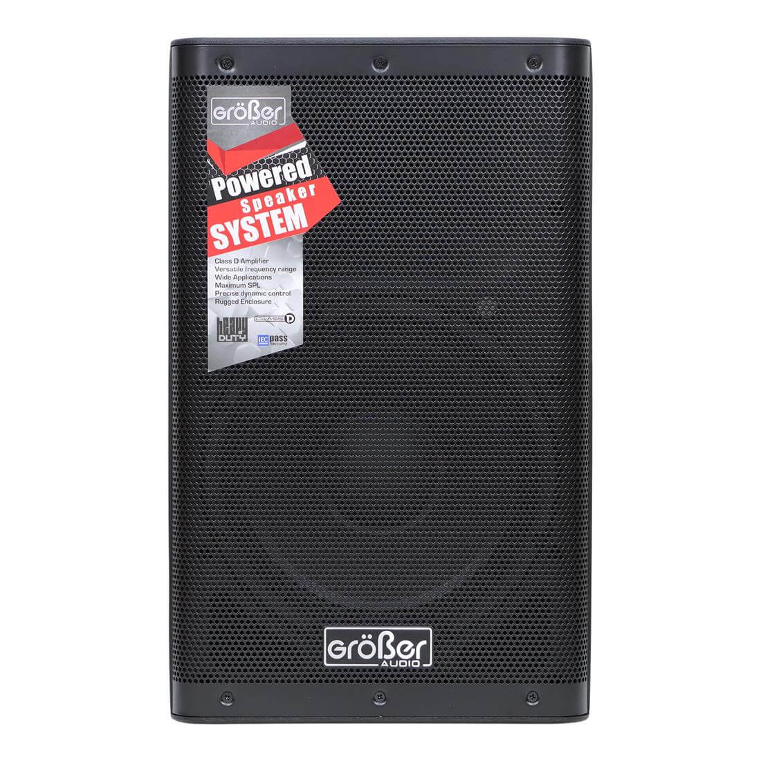 Grober Next-10A | Caja Activa 10” Bluetooth 500W con DSP