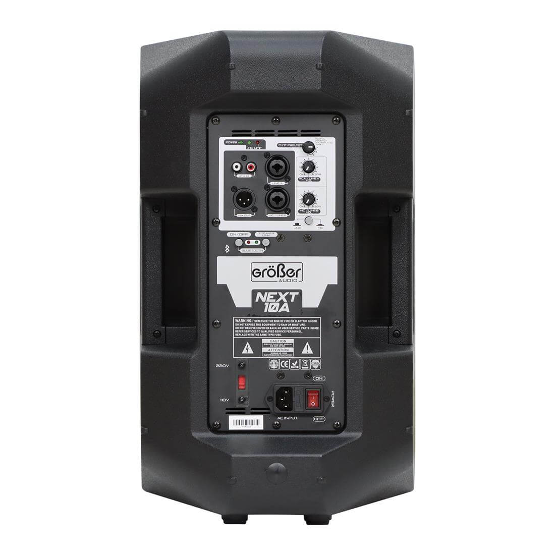 Grober Next-10A | Caja Activa 10” Bluetooth 500W con DSP