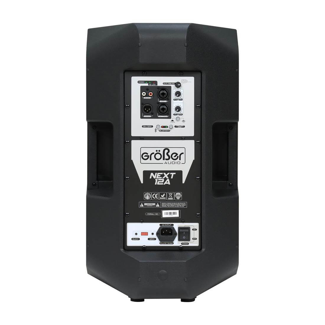 Grober Next-12A | Caja Activa 12” 1000W con DSP y Bluetooth