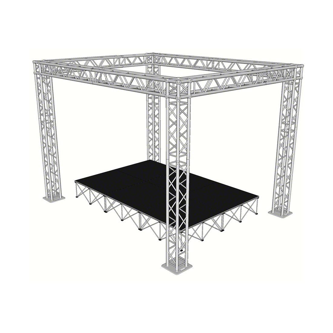 Truss Cuadrado HONOR 1.0m (29x29 cm) – Aluminio Certificado TÜV