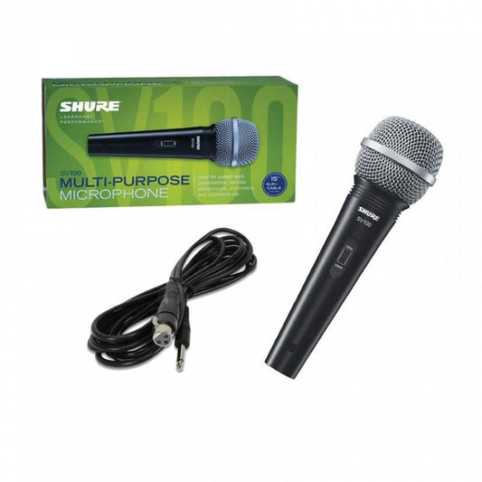 Shure SV100 | Micrófono Vocal + Cable