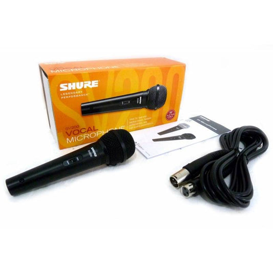 Shure SV200 | Micrófono Vocal + Cable