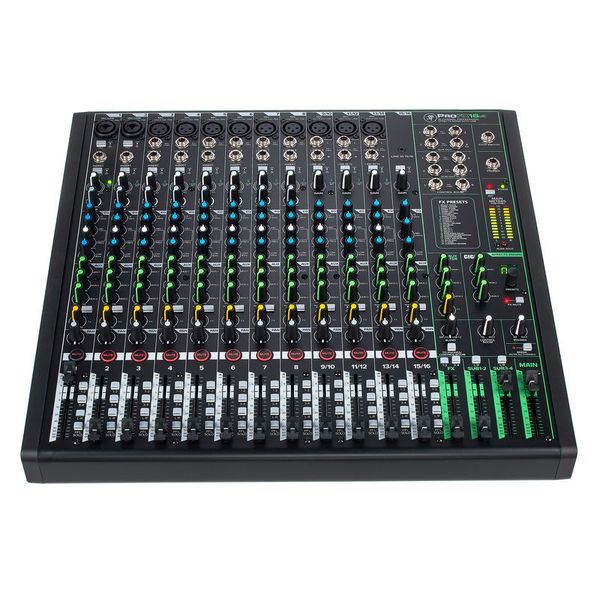 Mackie ProFX16 V3 | Mixer 16 Canales con Interfaz USB y GigFX™
