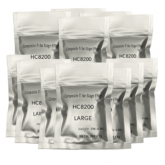 Kit x10 Polvo Titanio Power Pro HC8200 | Para Máquinas Sparkular