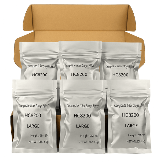 Kit x10 Polvo Titanio Power Pro HC8200 | Para Máquinas Sparkular