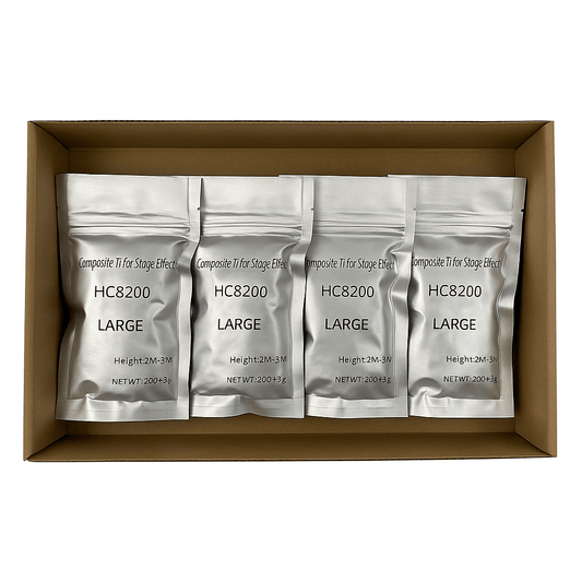 Kit x4 Polvo Titanio Power Pro HC8200 | Para Máquinas Sparkular