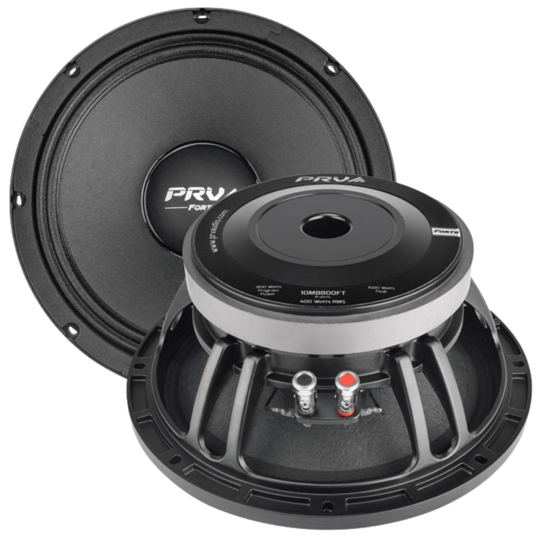 PRV Audio 10MB800FT | Parlante Profesional Medio-Bajo 10″ 8 Ohm