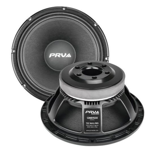 PRV Audio 12MB1500 | Parlante Profesional Medio-Bajo 12″ 8 Ohm