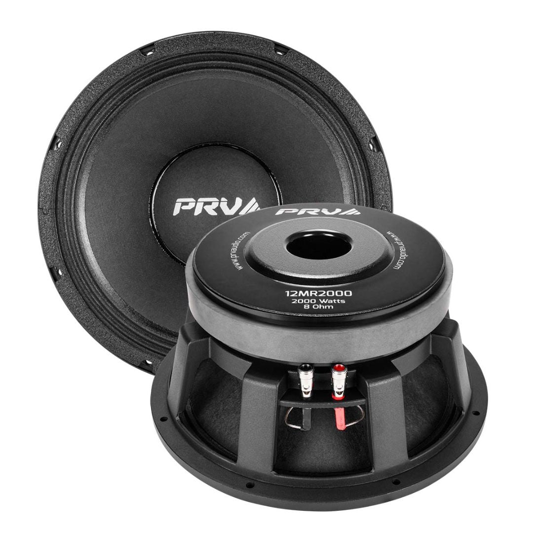 PRV Audio 12MR2000 | Parlante Profesional Mid Range 12″ 8 Ohm