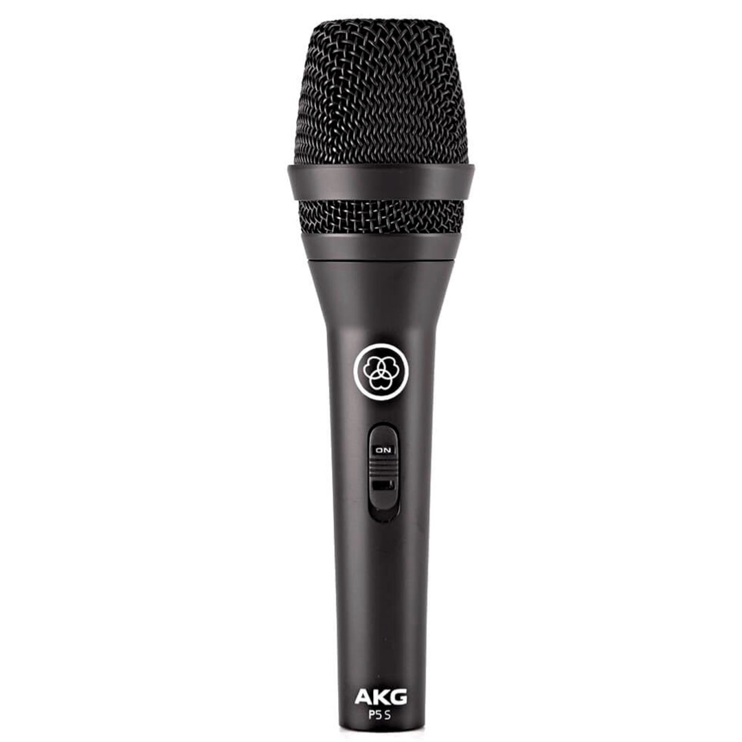 AKG P5 S | Micrófono Dinámico Vocal Supercardioide con Interruptor