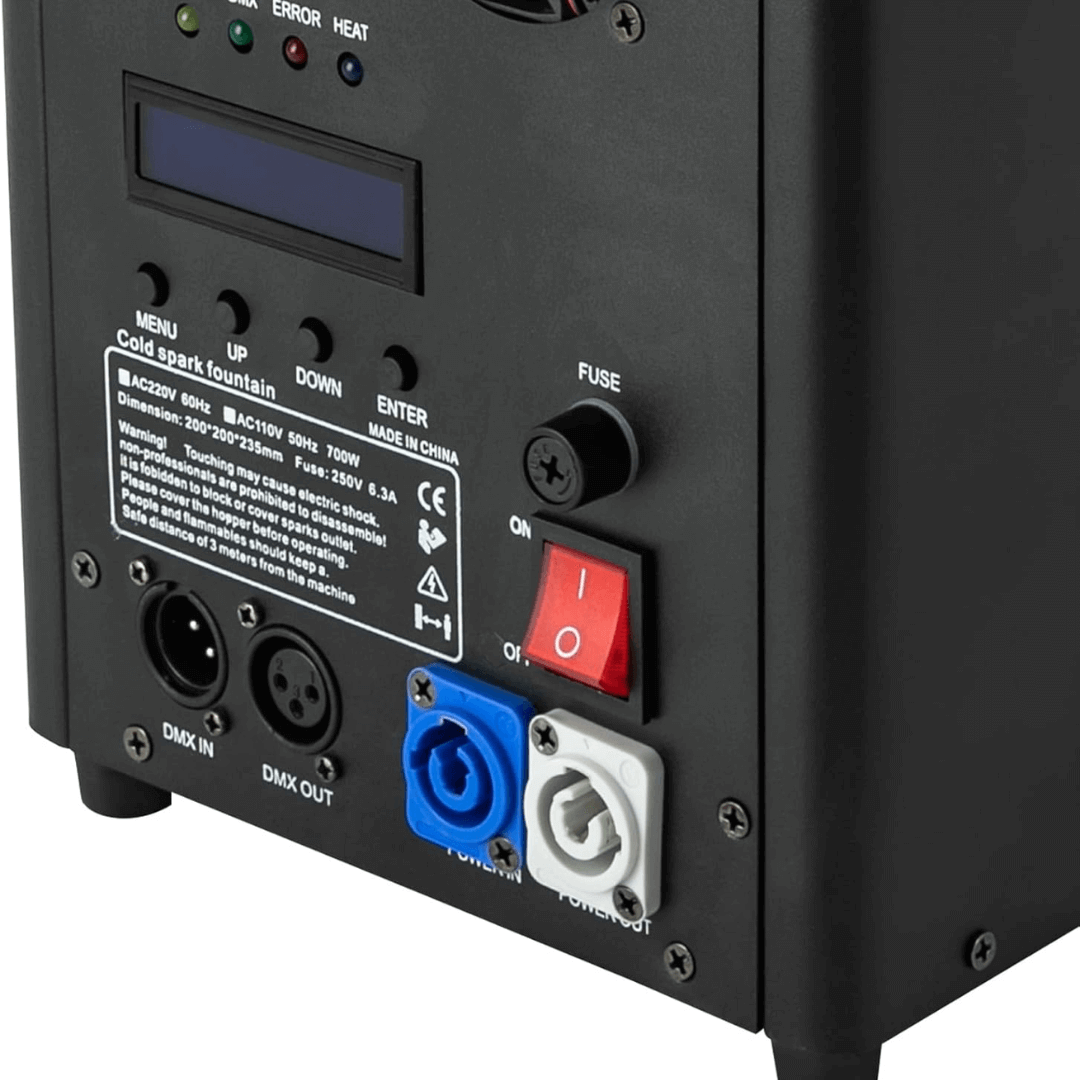 Power Pro SPARKULAR | Pirotecnia Fría de Titanio 600W
