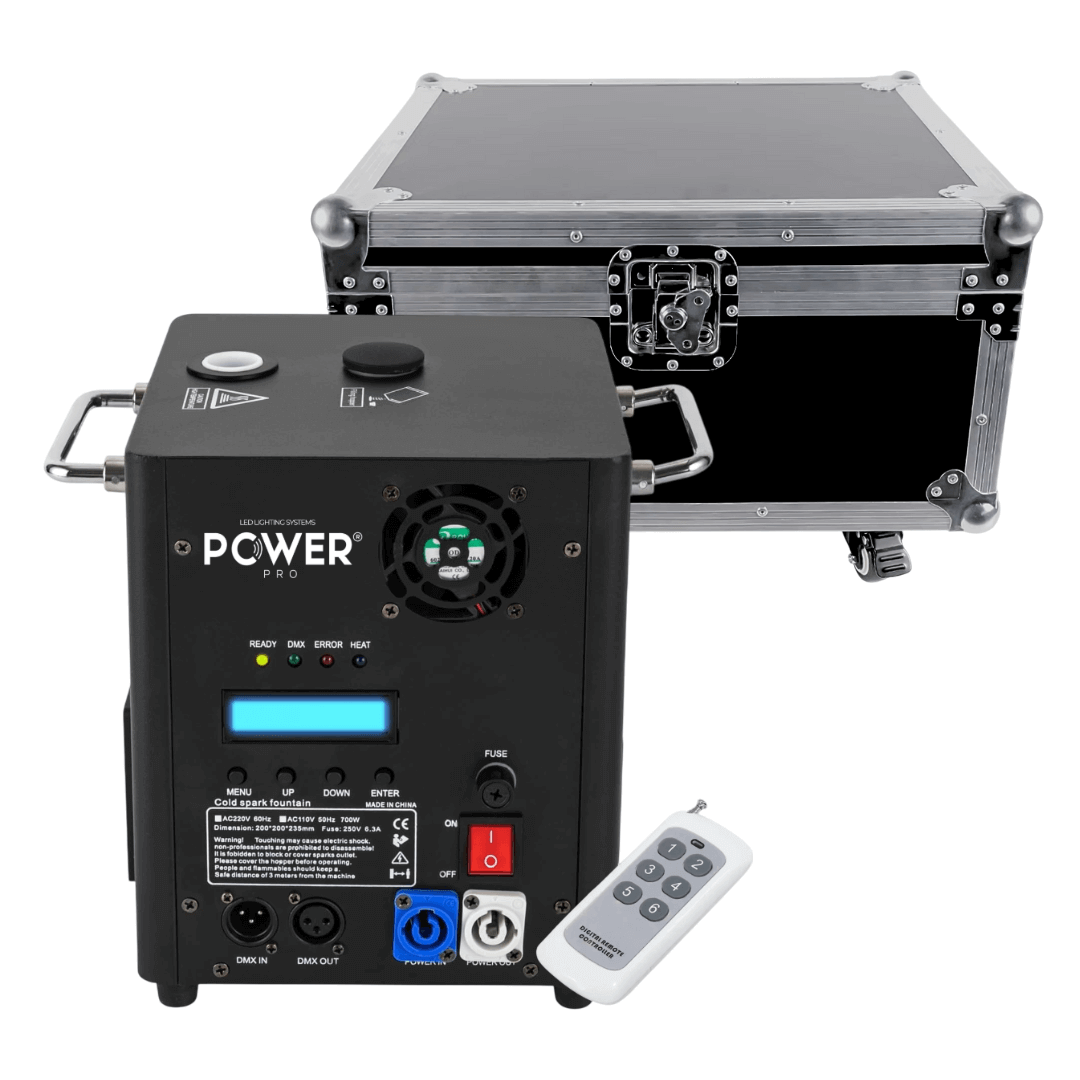 Power Pro SPARKULAR | Pirotecnia Fría de Titanio 600W