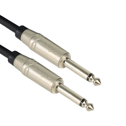 ROXTONE SGJJ100L0030 | CABLE P/INSTRUMENTO 1 PLUG 6.3MN X 1 PLUG 6.3MN 3MT