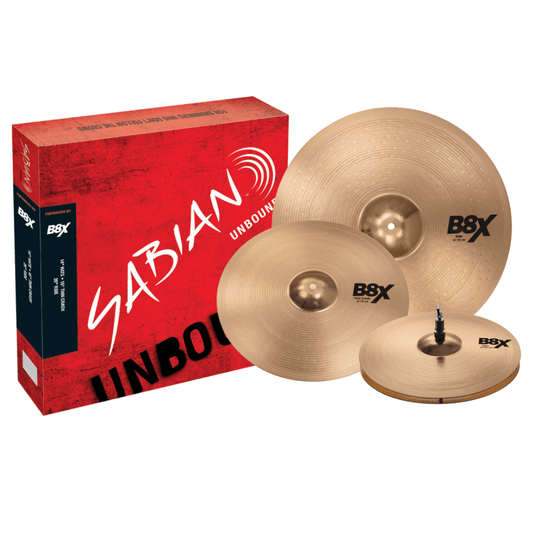 SABIAN 45003X – B8X Performance Set | Set de Platillos Profesionales “Sonicamente Emparejados”