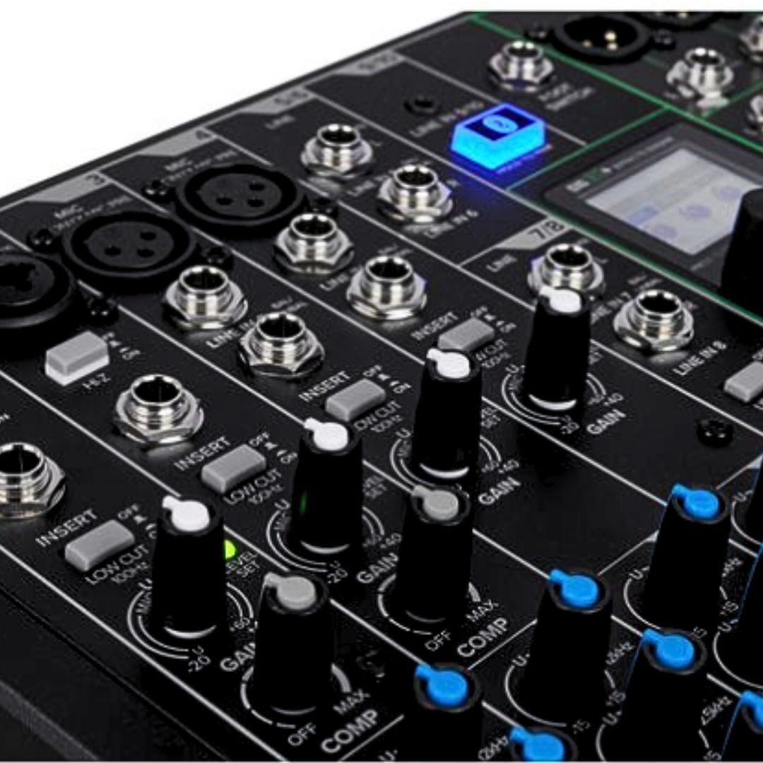 Mackie PROFX10GO | Consola Profesional Portátil con Batería GB-10, USB-C y Efectos GigFX+